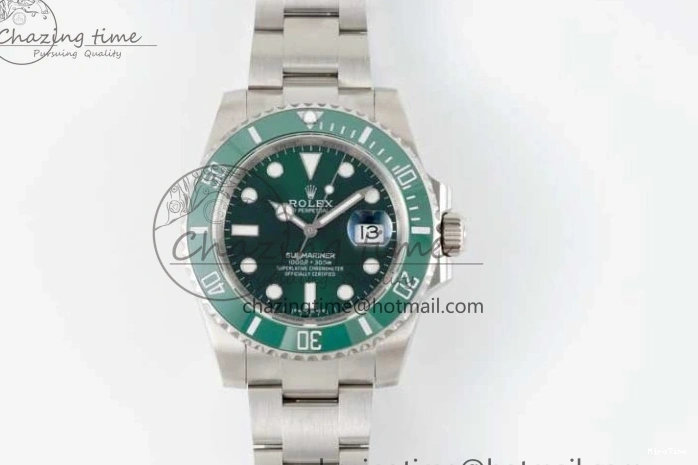 MiroTime 0401 Submariner 116610 LV Green Ceramic APSF 1:1 Best Edition on SS Bracelet VR Stretchable 2376